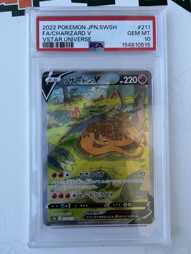 Charizard 211 psa 10 - charizard,
