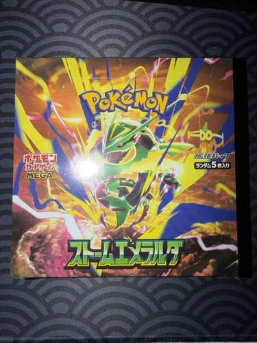 Box pokemon storm emerald - box, m6