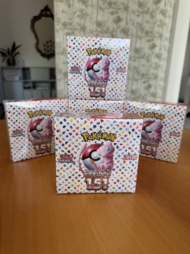 Pokemon tcg booster box 151 - booster,