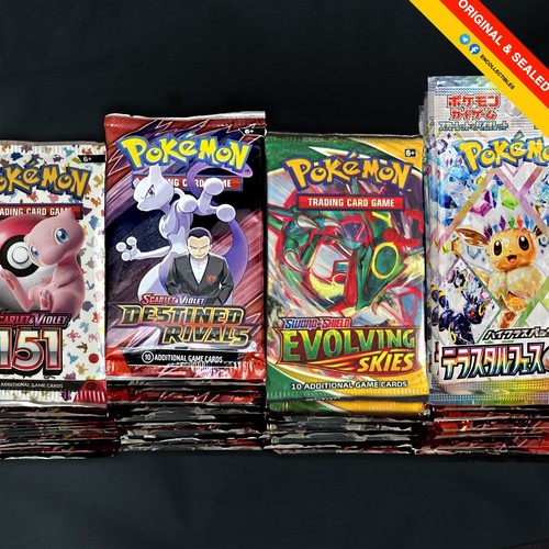 Pokemon booster packs - pokemon, x4