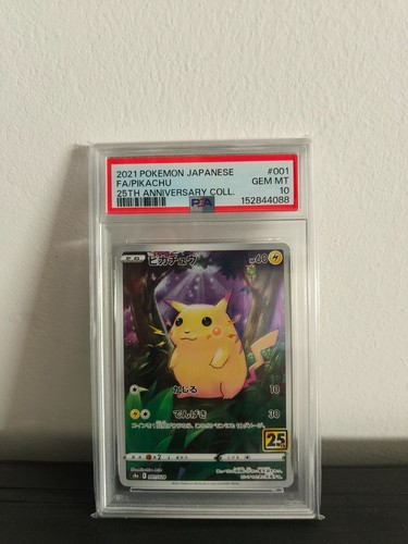 Pokemon psa pikachu s8a - pokemon,